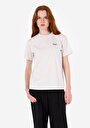 thumb-Afficher les détails de T-shirt À Manches Courtes Blanc Regular Fit Imprimé Femme