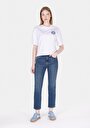 thumb-Afficher les détails de 891 Maya Pantalon  Tapered Leg Medium Rise En Jean Slim Fit Femme