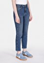 thumb-Afficher les détails de 891 Maya Pantalon  Tapered Leg Medium Rise En Jean Slim Fit Femme