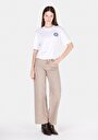 thumb-Afficher les détails de 970 Berry Pantalon    En  Regular Fit Femme