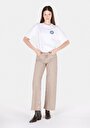 thumb-Afficher les détails de 970 Berry Pantalon    En  Regular Fit Femme