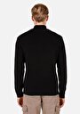 thumb-Afficher les détails de Pull Noir Regular Fit Manches Longues  Homme