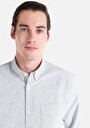 thumb-Afficher les détails de Chemise À Manches Longues Vert Regular Fit   Homme
