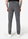 thumb-Afficher les détails de Pantalon Gris Düz Paça Medium Rise En  Straight Fit Homme