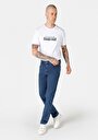 thumb-Afficher les détails de Pantalon Bleu Düz Paça Medium Rise En  Straight Fit Homme
