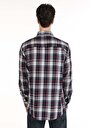 thumb-Afficher les détails de Chemise À Manches Longues Bleu Regular Fit   Homme
