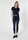 thumb-Afficher les détails de 759 Lara Pantalon Bleu Skinny  Leg  En  Super Slim Fit Femme