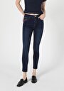 thumb-Afficher les détails de 759 Lara Pantalon Bleu Skinny  Leg  En  Super Slim Fit Femme