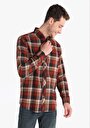 thumb-Afficher les détails de Chemise À Manches Longues Orange    Homme