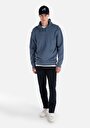 thumb-Afficher les détails de 044 Karl Pantalon Bleu Foncé Straight Leg Low Rise En  Straight Fit Homme