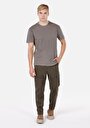 thumb-Afficher les détails de T-shirt À Manches Courtes Marron Comfort Fit Droit Homme