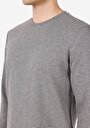 thumb-Afficher les détails de T-shirt À Manches Longues Gris Regular Fit  Homme