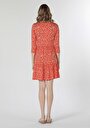 thumb-Afficher les détails de Robe Marron Regular Fit    Femme