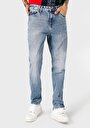 thumb-Afficher les détails de 067 Jack Pantalon Bleu Tapered Leg Medium Rise En  Regular Fit Homme