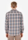 thumb-Afficher les détails de Chemise À Manches Longues Multicolou Comfort Fit Plaid Gabardine Homme