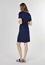 thumb-Afficher les détails de Robe Marine Regular Fit    Femme