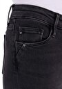 thumb-Afficher les détails de 759 Lara Pantalon Noir Skinny  Leg Medium Rise En  Skinny Fit Femme