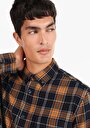 thumb-Afficher les détails de Chemise À Manches Longues Marine    Homme