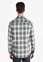thumb-Afficher les détails de Chemise À Manches Longues Vert Slim Fit   Homme