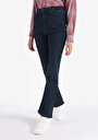 thumb-Afficher les détails de 791 Monica Pantalon Bleu Foncé Bootcut Medium Rise En  Regular Fit Femme