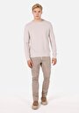 thumb-Afficher les détails de Pull Beige Regular Fit Manches Longues  Homme