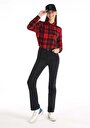 thumb-Afficher les détails de 792 Mila Pantalon Denim Slim Straight Leg Medium Rise En  Regular Fit Femme