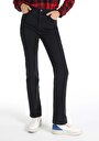 thumb-Afficher les détails de 792 Mila Pantalon Denim Slim Straight Leg Medium Rise En  Regular Fit Femme