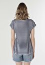 thumb-Afficher les détails de T-shirt À Manches Courtes Blanc Regular Fit  Femme