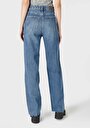 thumb-Afficher les détails de 970 Berry Pantalon Bleu Wide Leg High Rise En Jean Regular Fit Femme