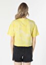 thumb-Afficher les détails de T-shirt À Manches Courtes Jaune Comfort Fit  Femme