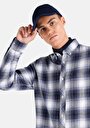 thumb-Afficher les détails de Chemise À Manches Longues Bleu    Homme