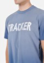thumb-Afficher les détails de T-shirt À Manches Courtes Bleu Comfort Fit Droit Homme