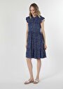 thumb-Afficher les détails de Robe Multicolou Regular Fit    Femme