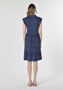 thumb-Afficher les détails de Robe Multicolou Regular Fit    Femme