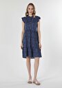 thumb-Afficher les détails de Robe Multicolou Regular Fit    Femme