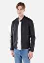thumb-Afficher les détails de Veste Pu Noir    Homme