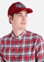 thumb-Afficher les détails de Chemise À Manches Longues Rouge Slim Fit   Homme