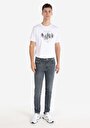 thumb-Afficher les détails de 041 Danny Pantalon Bleu Foncé Slim Leg Low Rise En  Slim Fit Homme