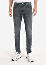 thumb-Afficher les détails de 041 Danny Pantalon Bleu Foncé Slim Leg Low Rise En  Slim Fit Homme