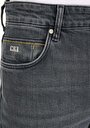 thumb-Afficher les détails de 041 Danny Pantalon Bleu Foncé Slim Leg Low Rise En  Slim Fit Homme