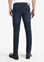 thumb-Afficher les détails de 044 Karl Pantalon Marine Straight Leg Medium Rise En  Straight Fit Homme