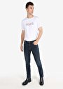 thumb-Afficher les détails de 044 Karl Pantalon Marine Straight Leg Medium Rise En  Straight Fit Homme