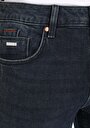 thumb-Afficher les détails de 044 Karl Pantalon Marine Straight Leg Medium Rise En  Straight Fit Homme