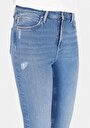 thumb-Afficher les détails de 760 Diana Pantalon    En Jean Skinny Fit Femme