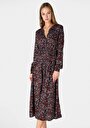 thumb-Afficher les détails de Robe Multicolou Regular Fit    Femme