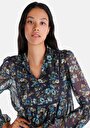 thumb-Afficher les détails de Chemisier À Manches Longues Multicolou Regular Fit Femme