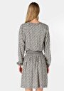 thumb-Afficher les détails de Robe Multicolou Regular Fit    Femme
