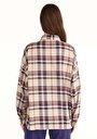 thumb-Afficher les détails de Chemise À Manches Longues Violet Relaxed Fit   Femme