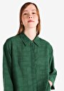 thumb-Afficher les détails de Chemise À Manches Longues Vert Regular Fit   Femme