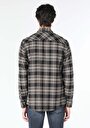 thumb-Afficher les détails de Chemise À Manches Longues Anthracite Regular Fit   Homme